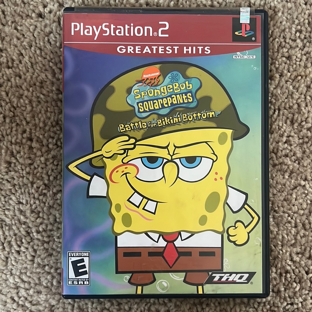 SpongeBob Squarepants Battle for Bikini Bottom on PlayStation 2